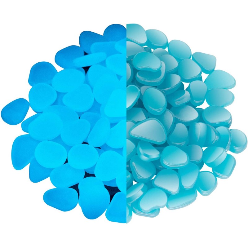 Komplet 100 kamenčkov, ki svetijo v temi