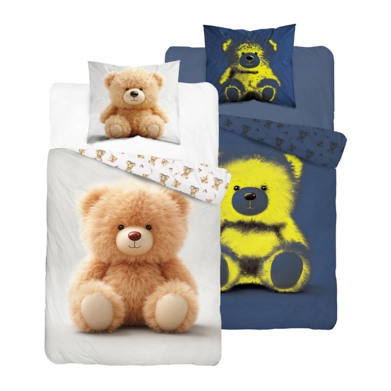 Otroška posteljnina 140X200 MEDO (sveti v temi)