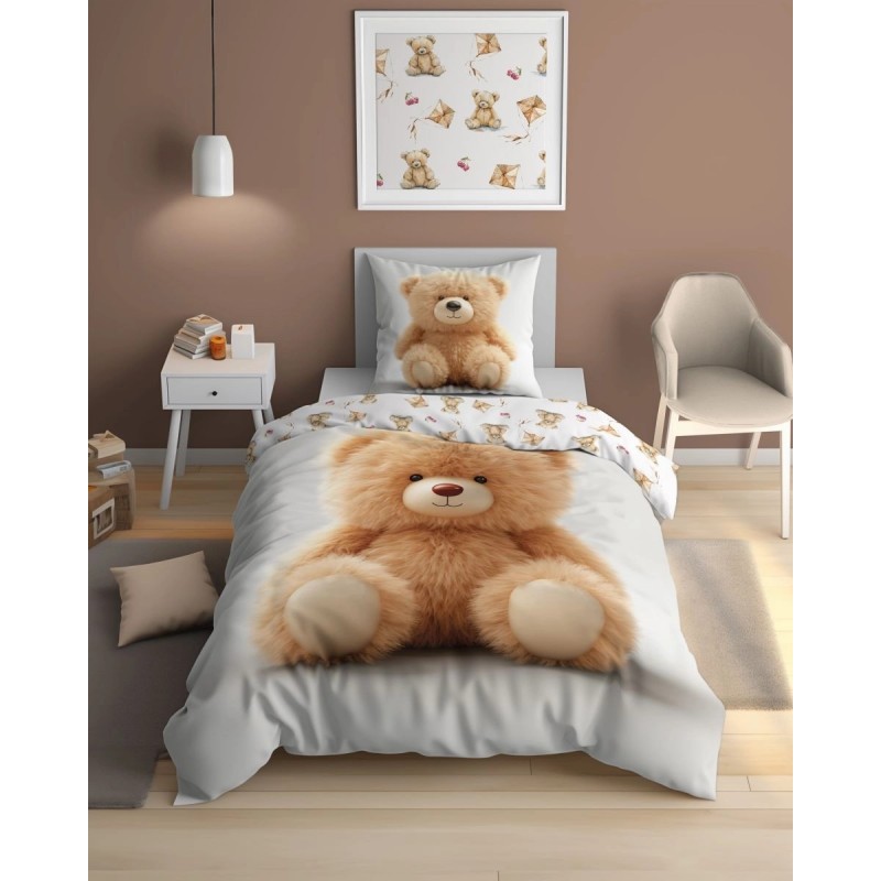 Otroška posteljnina 140X200 MEDO (sveti v temi)