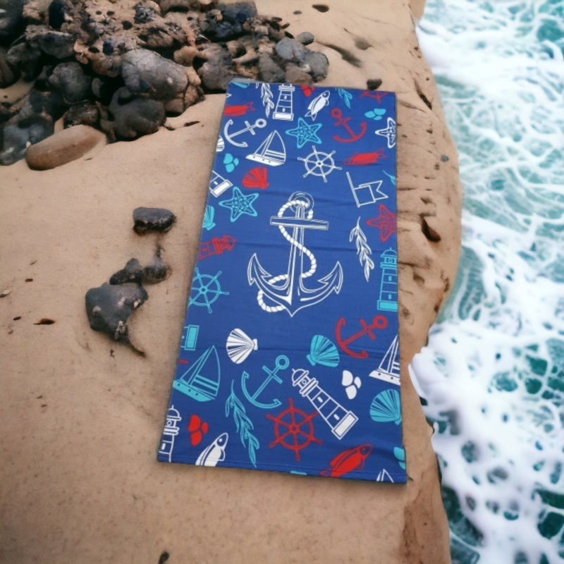 Brisača za plažo SIDRO, 70x150