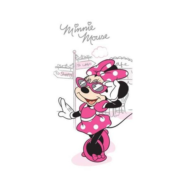 Brisača za plažo, MINNIE MOUSE,70x140,RDY-44