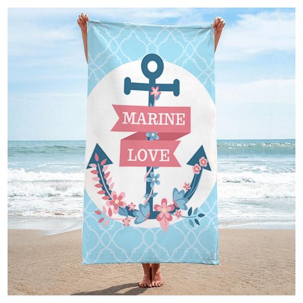 Brisača za plažo, MARINE,170x90