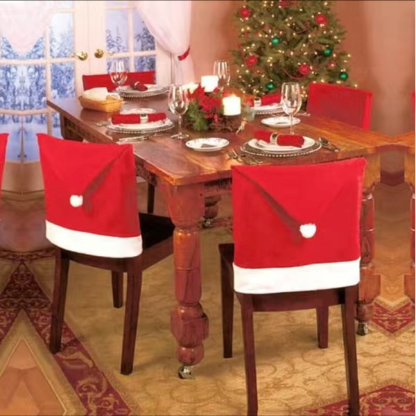 Božična prevleka za stol