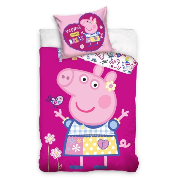 Otroška posteljnina 140X200, PEPPA PIG