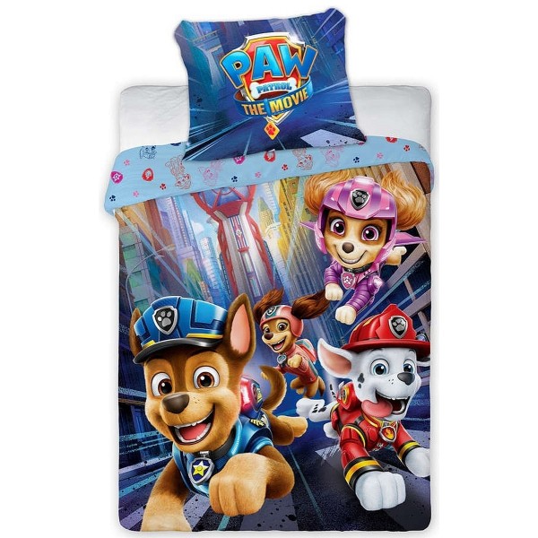 Otroška posteljnina 140X200, PAW PATROL tačke na patrulji