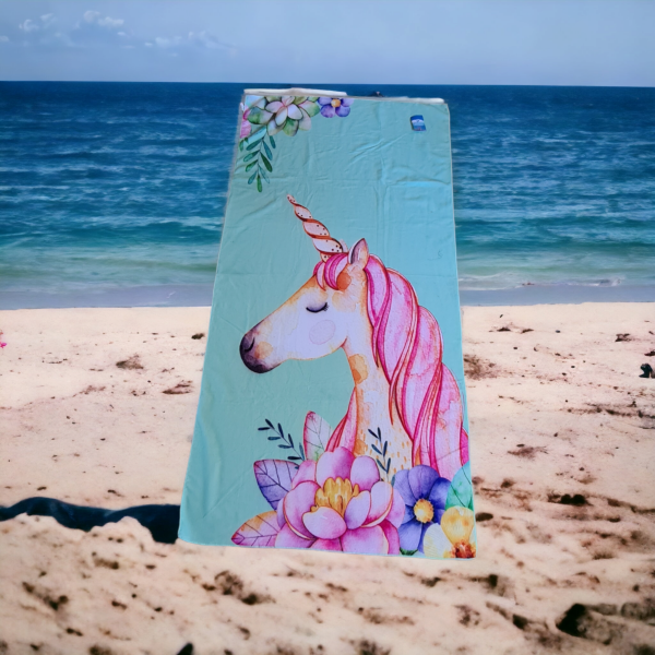 Brisača za plažo UNICORN, 90x180