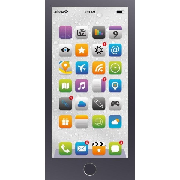 Brisača za plažo, TELEFON,70x140, RDO-45