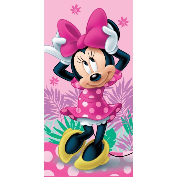 Brisača za plažo, MINNIE MOUSE,70x140,REA-01