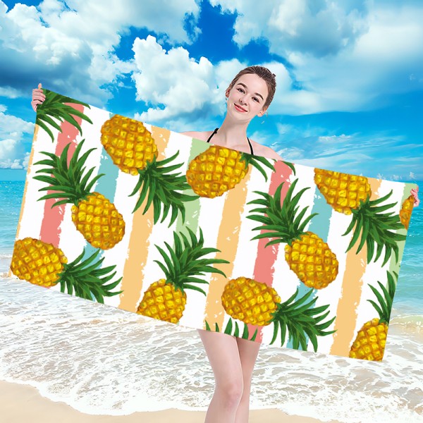 Brisača za plažo 100X180, ANANAS