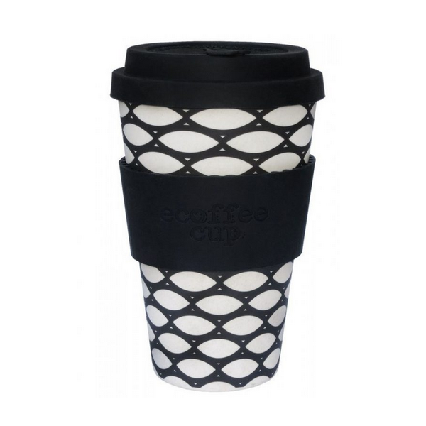 Ecoffee lonček za večkratno uporabo, BASKET CASE,400ml