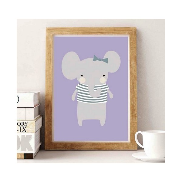 Print poster SLONICA, 30x21cm