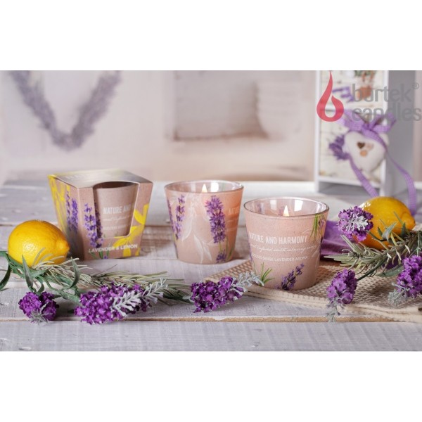 Dišeča svečka BARTEK CANDLES, LAVENDER & LEMON