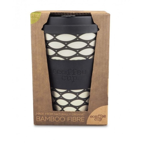 Ecoffee lonček za večkratno uporabo, BASKET CASE,400ml