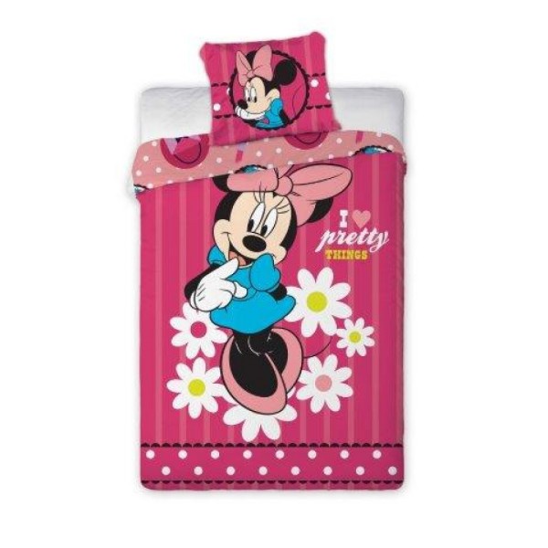 Otroška posteljnina MINNIE MOUSE DISNEY, 140x200