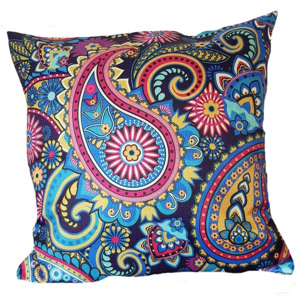 Okrasna blazina MANDALA, pisana