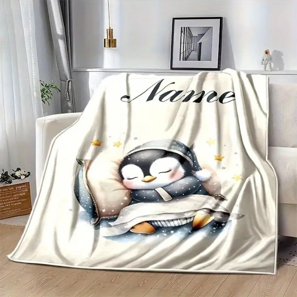 Personalizirana dekica 150x200, PINGVIN