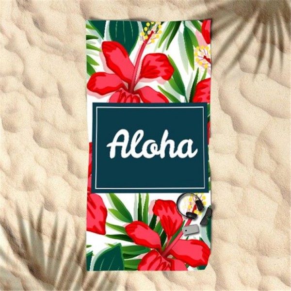 Brisača za plažo,ALOHA,170x90