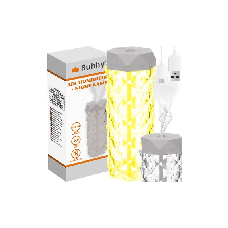 Vlažilec zraka z nočno lučko Ruhhy (400 ml)