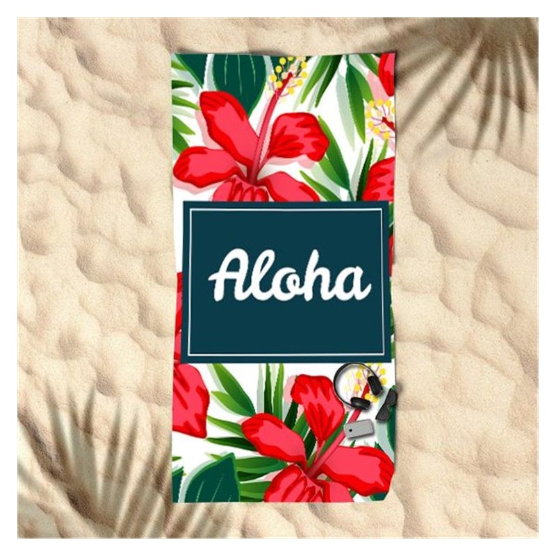 Brisača za plažo,ALOHA,170x90